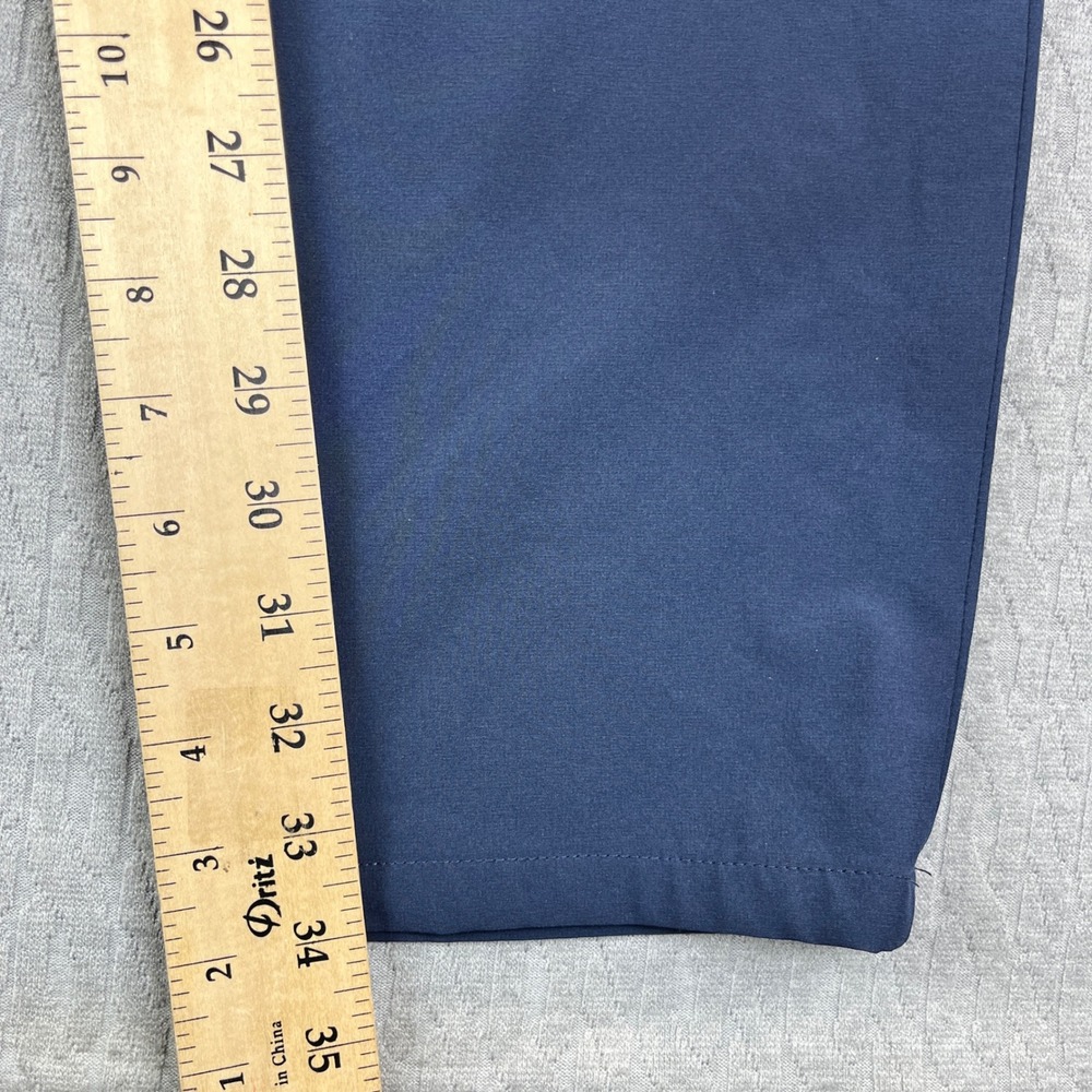 Mizzen+Main Helmsman Slim Fit Performance Golf Dress Pants Men 38W 34L Navy Blue - Picture 6 of 11